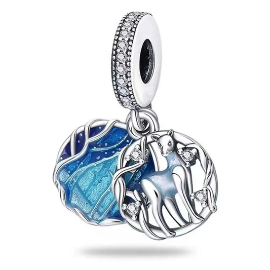 Harry Snape & Doe Patronus Dangle Charm