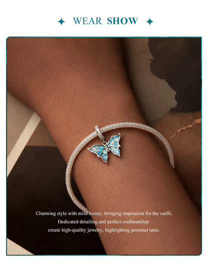 Sparkling Butterfly Charm